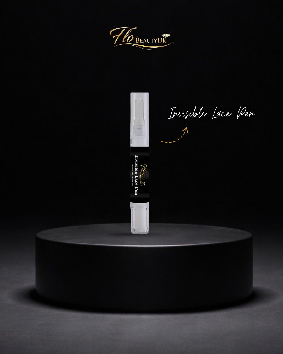 FloBeautyUK Stylo Invisible pour Perruques et Dentelles (Tenue Précise)