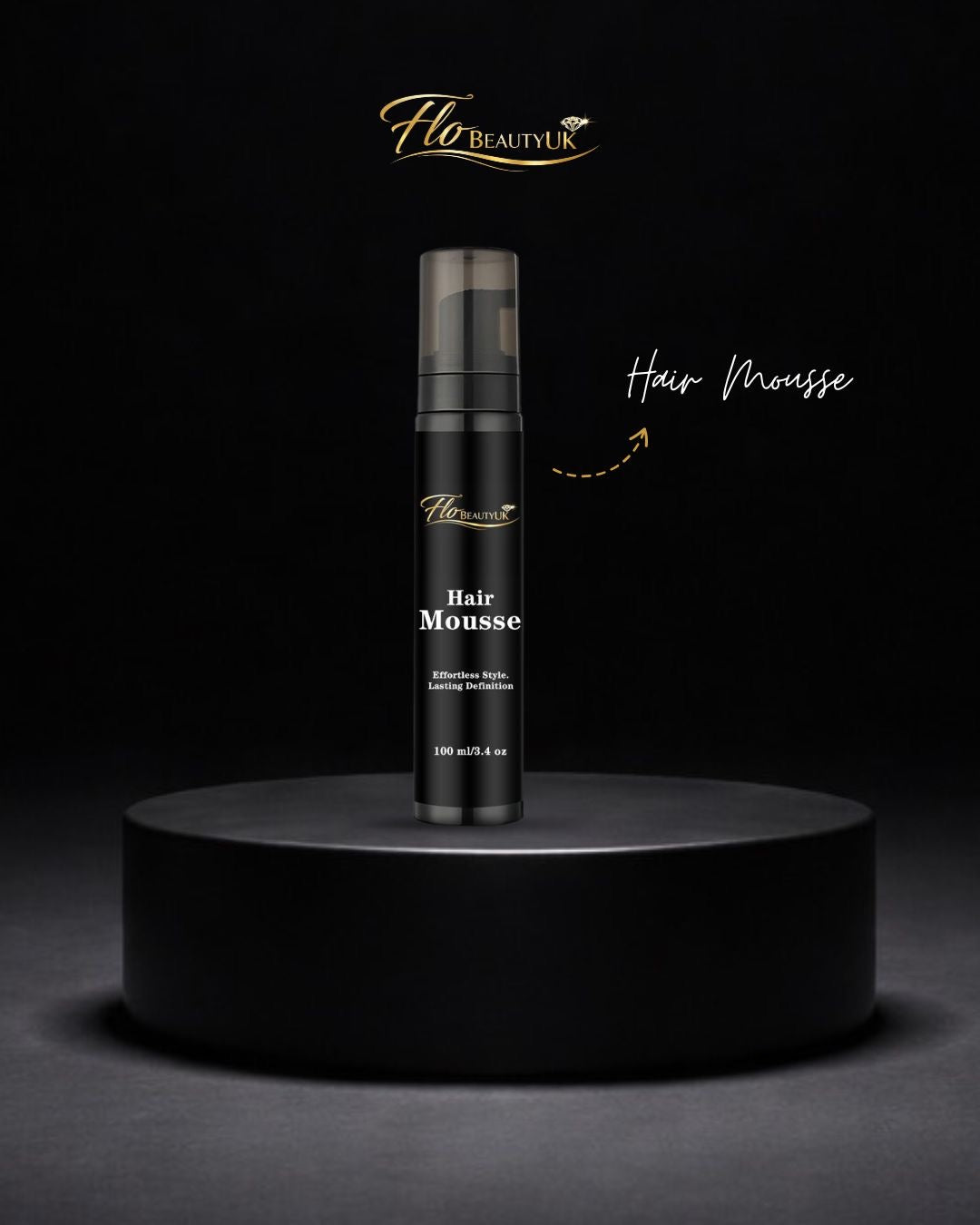 FloBeautyUK Hair Mousse Volume & Long-Lasting Hold