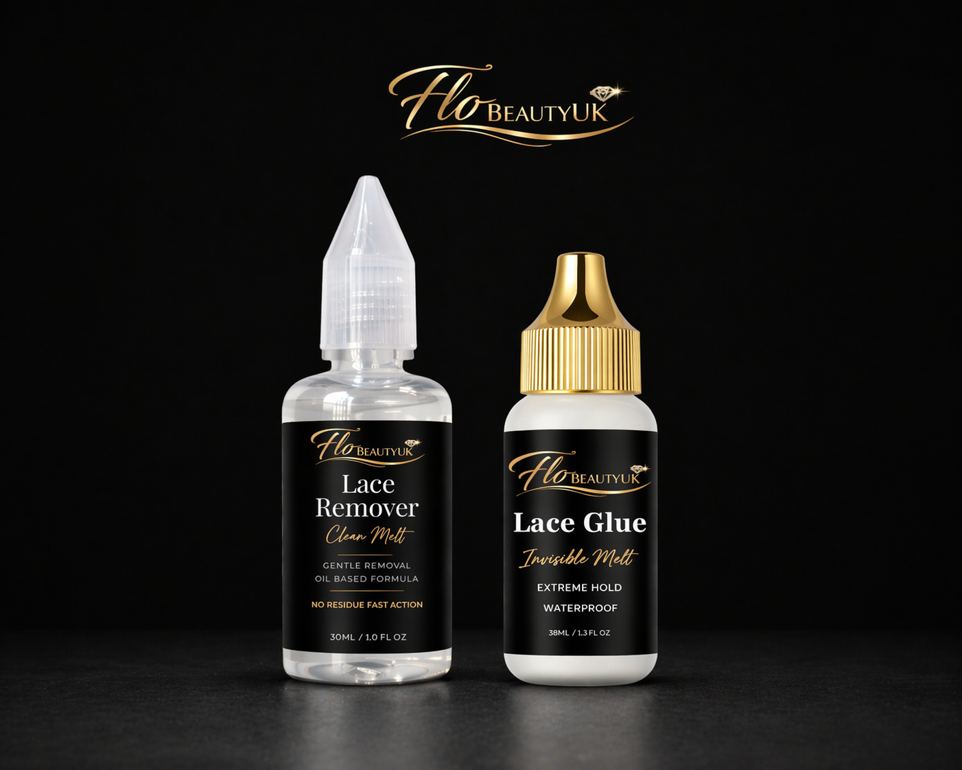 FloBeautyUK Lace Glue & Remover Extreme Hold Duo