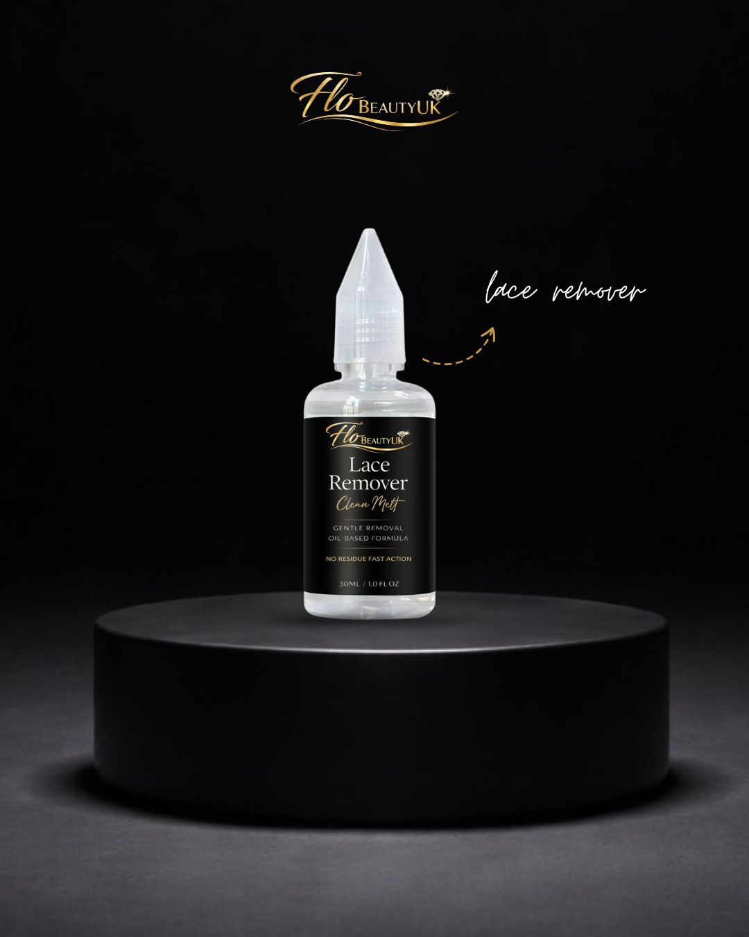 FloBeautyUK Lace Remover Gentle Adhesive Remover Oil-Based