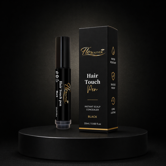 FloBeautyUK Hair Touch-Up Pen Instant Root & Hairline Coverage (Black)
