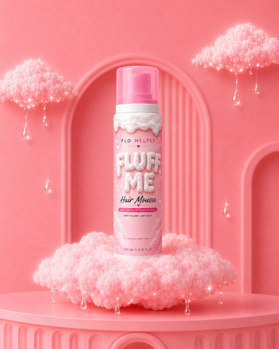 Fluff Me™ Hair Mousse