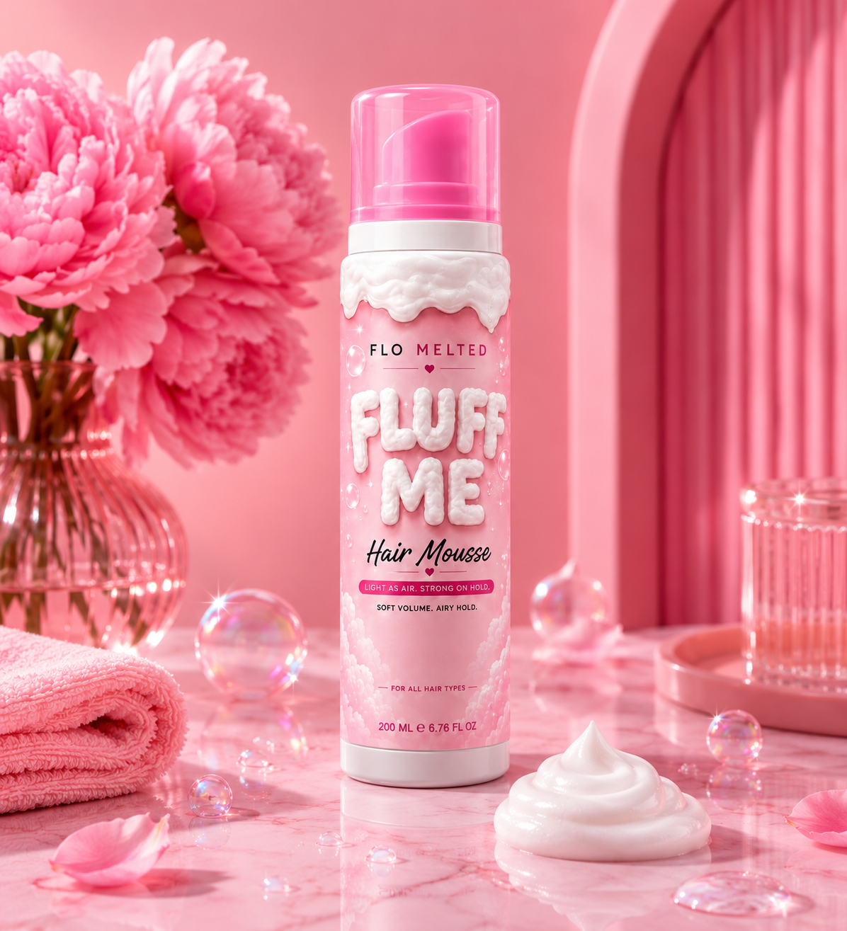 Fluff Me™ Hair Mousse